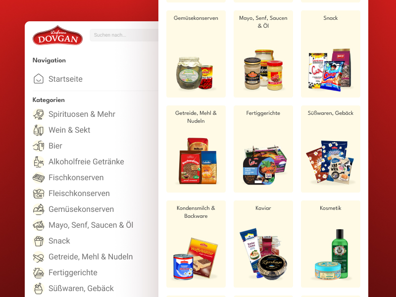 Dovgan Online Shop — cover